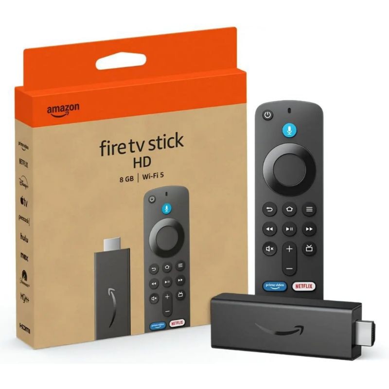 Novo Amazon Fire Stick TV Full HD 3ª Geração Alexa Comando de Voz Original – Preto
