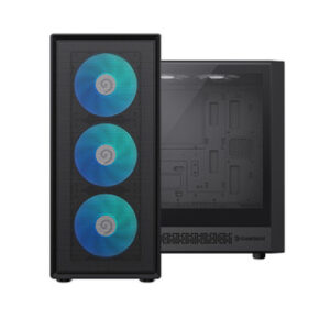 Gabinete Gamer Gamemax Storm 2 AB BK, m-ATX, Vidro Temperado, Sem Fan