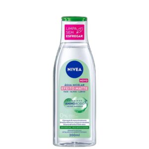 NIVEA Solução de Limpeza 7 em 1 Efeito Matte – Água Micelar 200ml