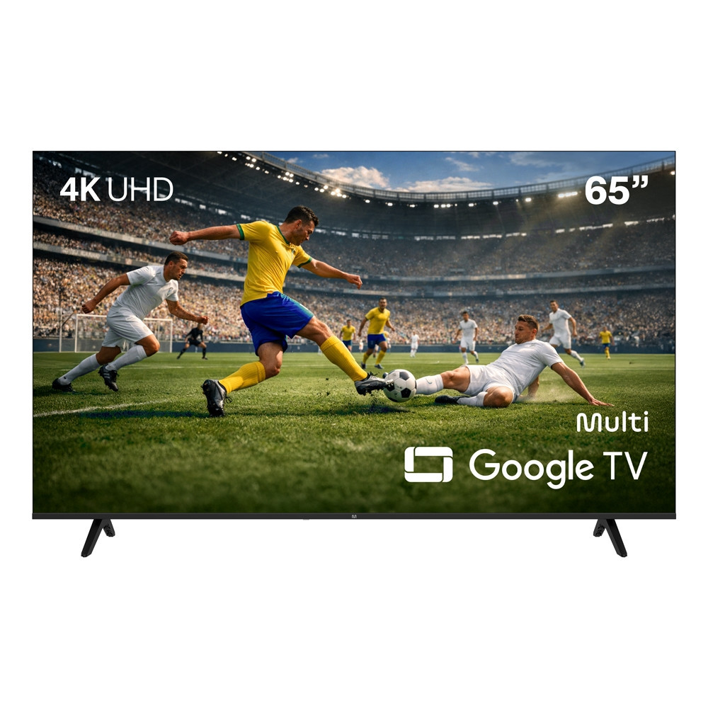 Smart TV 65 Pol Google TV 4K UHD DLED Wi-Fi Integrado, HDR, HDMI, USB e AV Multi – 65KAEG
