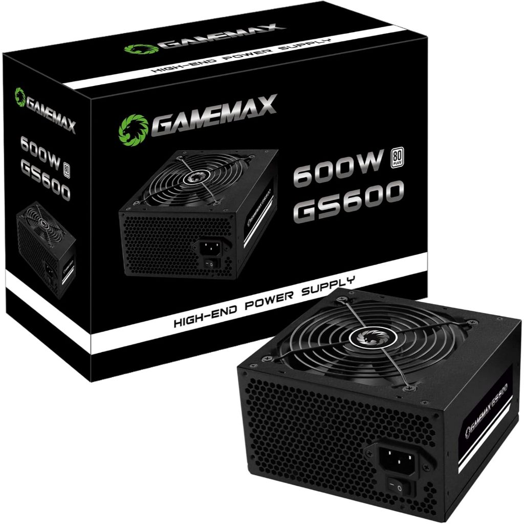 Fonte Gamemax Gs600 600w 80 Plus White