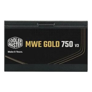 Fonte Cooler Master ATX 3.1 750W MWE Gold 750 V3 PFC Ativo 80 Plus Gold Sem/Cabo