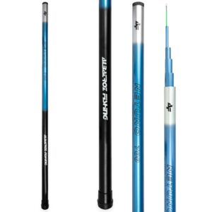 Vara Telescópica Netuno Fibra De Vidro 10-30lb Gomo Longo Albatroz Fishing