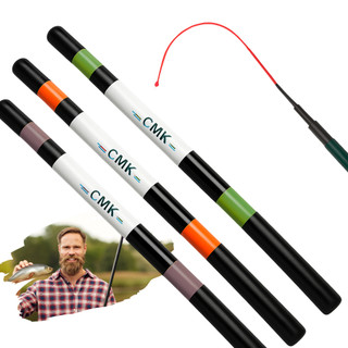 Kit Combo 3 varas de Pesca de Mão Tipo Telescopica de 3,00 mts cada Pesca Esportiva – Ponteira Flexível e Alta Dura