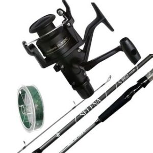 Molinete de Pesca Shimano Ix 4000 Vara de Carbono Linha Mult
