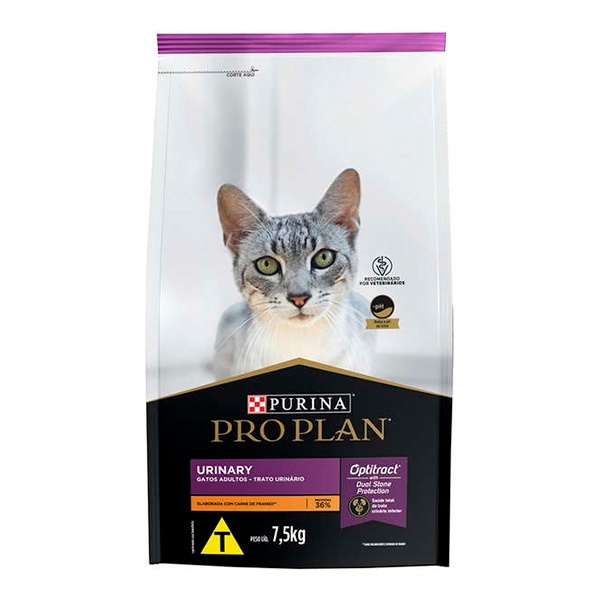 Ração Nestlé Purina Pro Plan Urinary – Trato Urinário para Gatos – 7,5kg