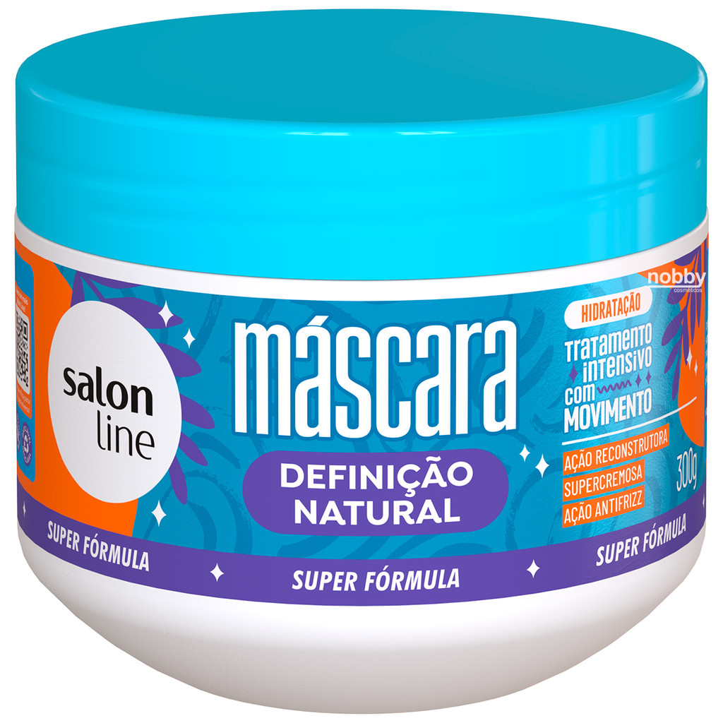 Máscara De Tratamento Intensivo Definição Natural Salon Line 300g