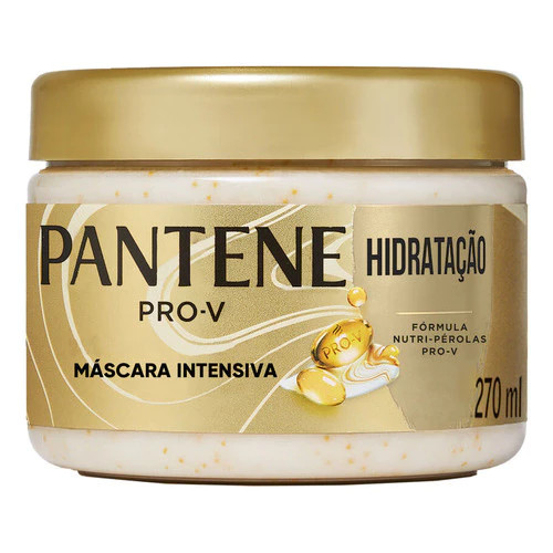 Máscara Capilar Pantene Intensiva Hidratação Nutri-pérolas Pro-v 270ml