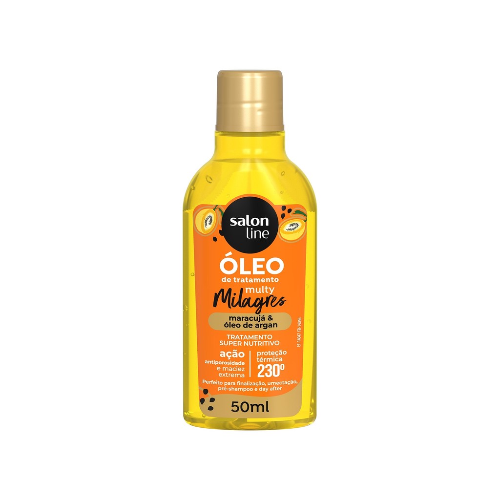 Óleo de Tratamento Maracujá Cachos dos Sonhos Multy Milagres 50ml