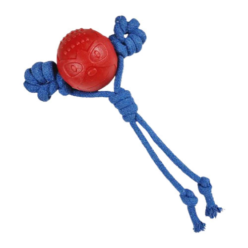 Brinquedo Interativo Bola Heroi – Para Cães – Petiko | brinquedo interativo para cachorro, brinquedo de corda para cães