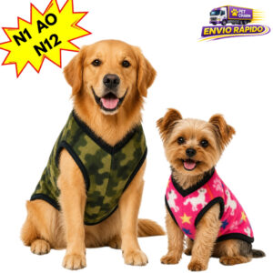 Roupa Roupinha Para Cachorro Inverno Pequena Média e Grande Porte Roupa Pet Frio