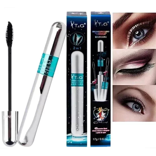 Mascara Rimel Tango 4d 2 Em 1 Alonga E Da Volume Prova D’água