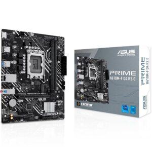 Placa Mãe Asus Prime Para Intel LGA 1700 H610M-F D4 R2.0 2xDDR4 mATX – 90MB1H70-M0EAY0
