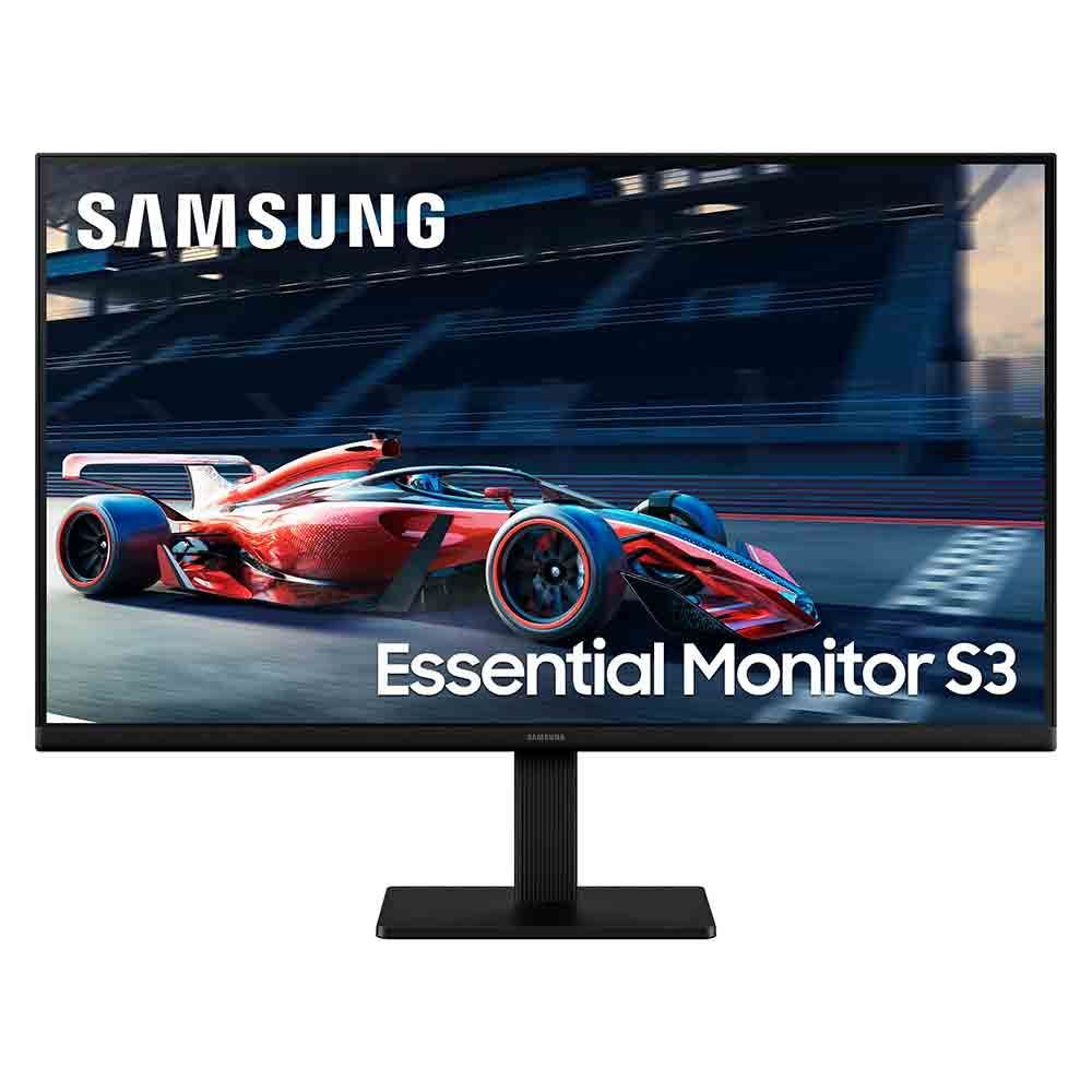 Monitor Gamer Samsung S3 24″ FHD, IPS, 100Hz, HDMI e VGA, Preto – LS24D300GALMZD