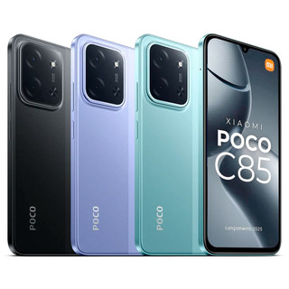 Celular Xiaomi Poco C85 4G NFC 8GB + 256GB Global Dual Sim Micro SD Tela 6.9″ 120Hz Bateria 6000 mAh