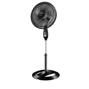 Ventilador De Coluna Mondial Super Power 140W 40Cm Preto e Prata VSP-40C-NB