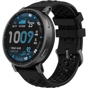 Active Max Smartwatch Amazfit AMOLED 1,5″ 170 Modos de Treino Podcasts Mapas Monitor BioCharge