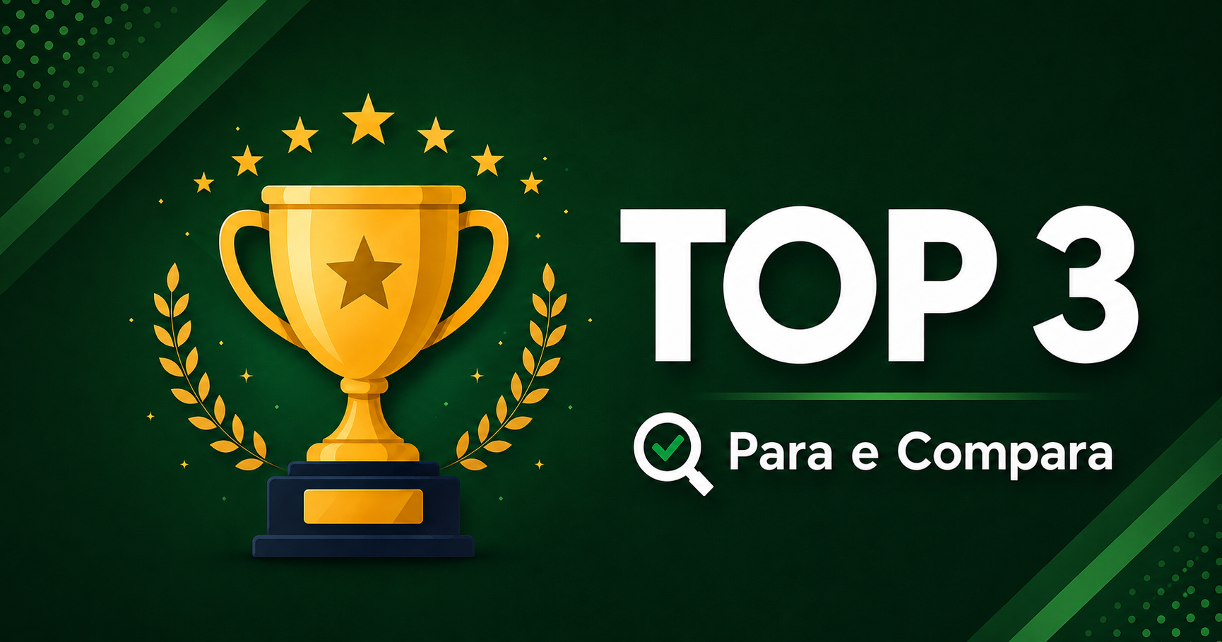 Top 3 Esportes & Jogos - Para e Compara