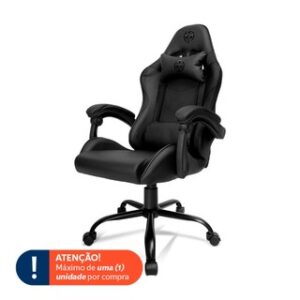 Cadeira Gamer TGT Heron TC3, Preto, TGT-HRTC3-BLACK