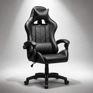 Cadeira Gamer Reclinável Escritório Home Office Ergonômica Confortável Couro Sintético 120kg