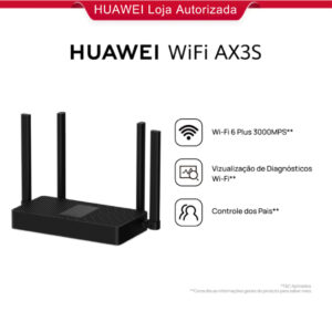 HUAWEI WiFi AX3S Roteador, Wi-Fi 6+3000Mps