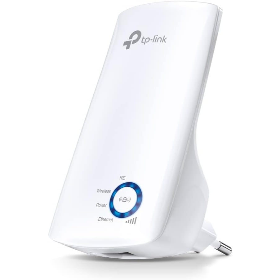 Repetidor de sinal Wi-Fi TP-Link TL-WA850RE Wireless N 300Mbps, compacto, expansor de sinal, adaptador de wireless, App