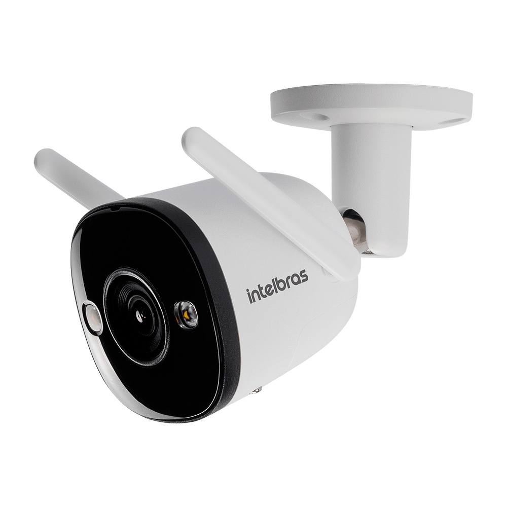 Câmera de Vídeo Inteligente Intelbras iM5+ Full Color Wi-Fi Full HD Externa