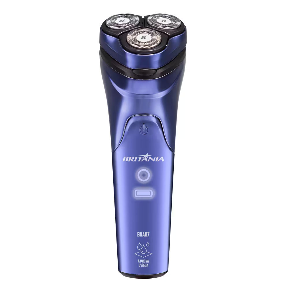Barbeador Eltrico Britnia BBA07 Bivolt Azul