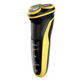 Barbeador Elétrico 3 Lâminas GSH886 Sport Usb Gama Italy