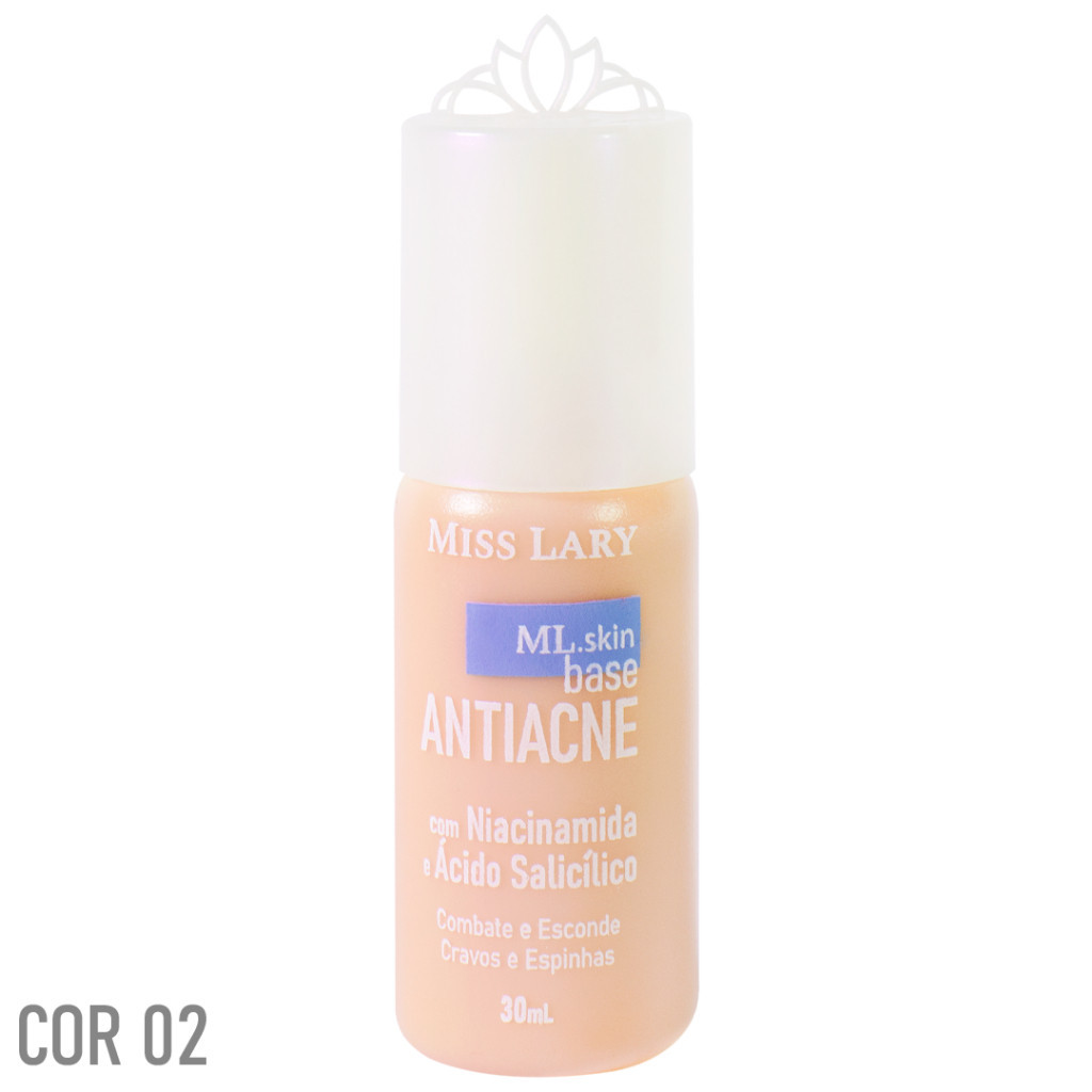 BASE LÍQUIDA ANTIACNE – MISS LARY