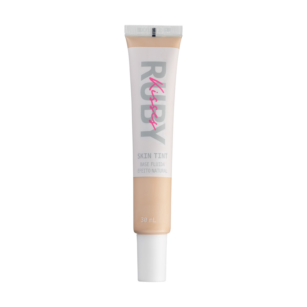 Base Fluida Skin Tint Efeito Natural – Ruby Kisses