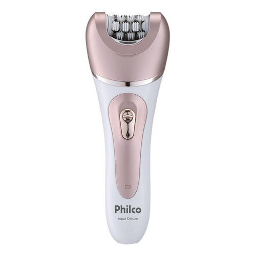 Depilador Philco Aqua Deluxe Pdp01r Cor Branco/rosa 127/220v