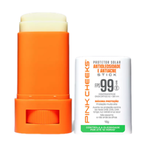 Protetor solar facial antioleosidade e antiacne 18g FPS 99 lançamento