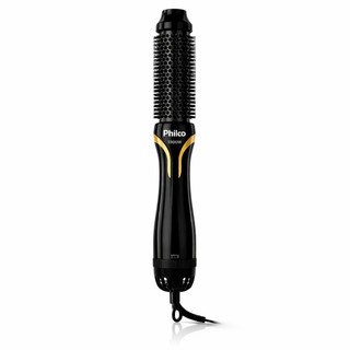 Escova Secadora Philco Profissional Íons Tourmaline 1300w Efeito de Salao Bivolt