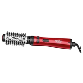 Escova Secadora Alisadora Modeladora Rotativa 3 Em 1 Bivolt Mondial Red Infinity Keratin ER-11-KR