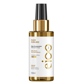 Eico Professional Óleo Sublime Ultra Sedosidade Reparador de Pontas Sem Frizz Proteção Térmica 100ml