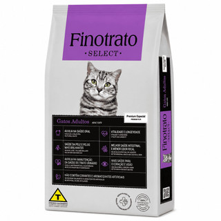 Ração Finotrato Select para Gatos Adultos – 10,1 Kg