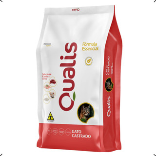 RAÇÃO PREMIUM ESPECIAL QUALIS GATO CASTRADO 10KG