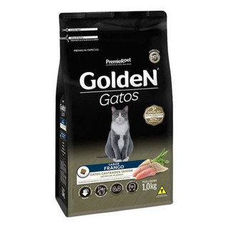 Ração Golden Formula Gatos Castrados Senior- Frango 1kg