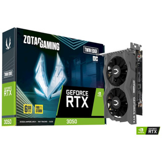Placa de Vídeo ZOTAC GeForce RTX 3050 Twin Edge OC, 6GB, GDDR6, 96-bit, ZTA30510H10L