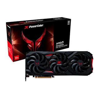 Placa de Video PowerColor Radeon RX 9070 GRE Red Devil, 12GB, GDDR6, 192-bit, RX9070GRE-12G-E-OC