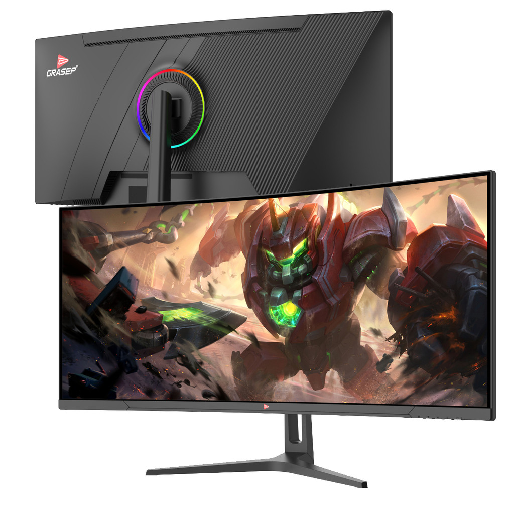 Monitor Gamer Ultra Wide LED 34″ 165Hz 1ms 3440×1440 Visão Expansiva HDMI DP D-GR340