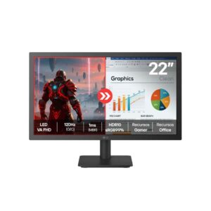 Monitor LED LG 22″ Full HD 120Hz 22U403A-B