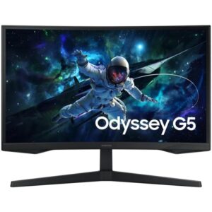 MONITOR SAMSUNG 27″ GAMER ODYSSEY G5 LED/VA LS27CG552ELMZD