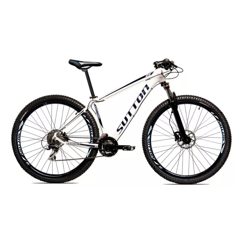 Bicicleta Aro 29 Sutton 21v Shimano Freio Hidráulico Com Suspensão