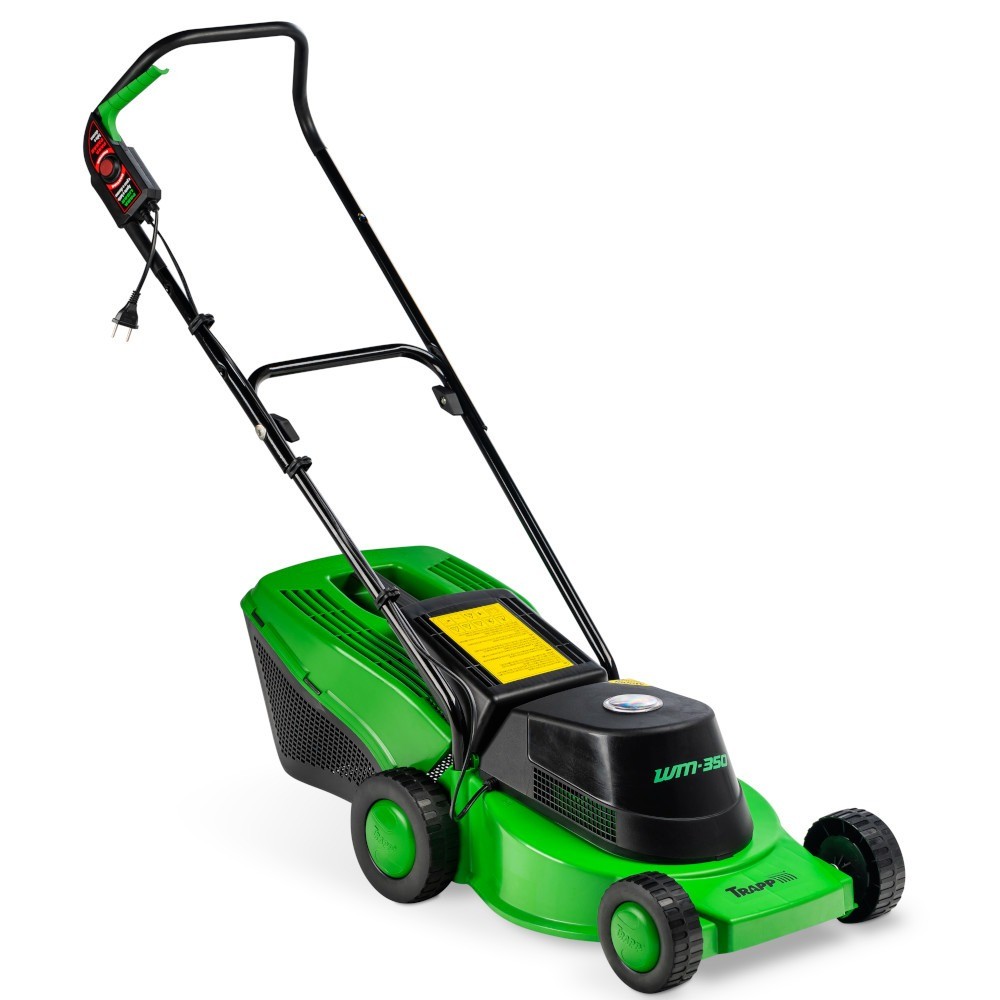 Cortador de grama elétrico 1.300W corte de 33 cm com recolhedor – WM-350 Trapp