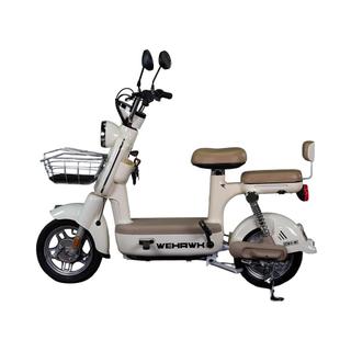 Bicicleta Scooter Elétrica 800W WX-21 Wehawk Bateria 48V 20Ah Marfim