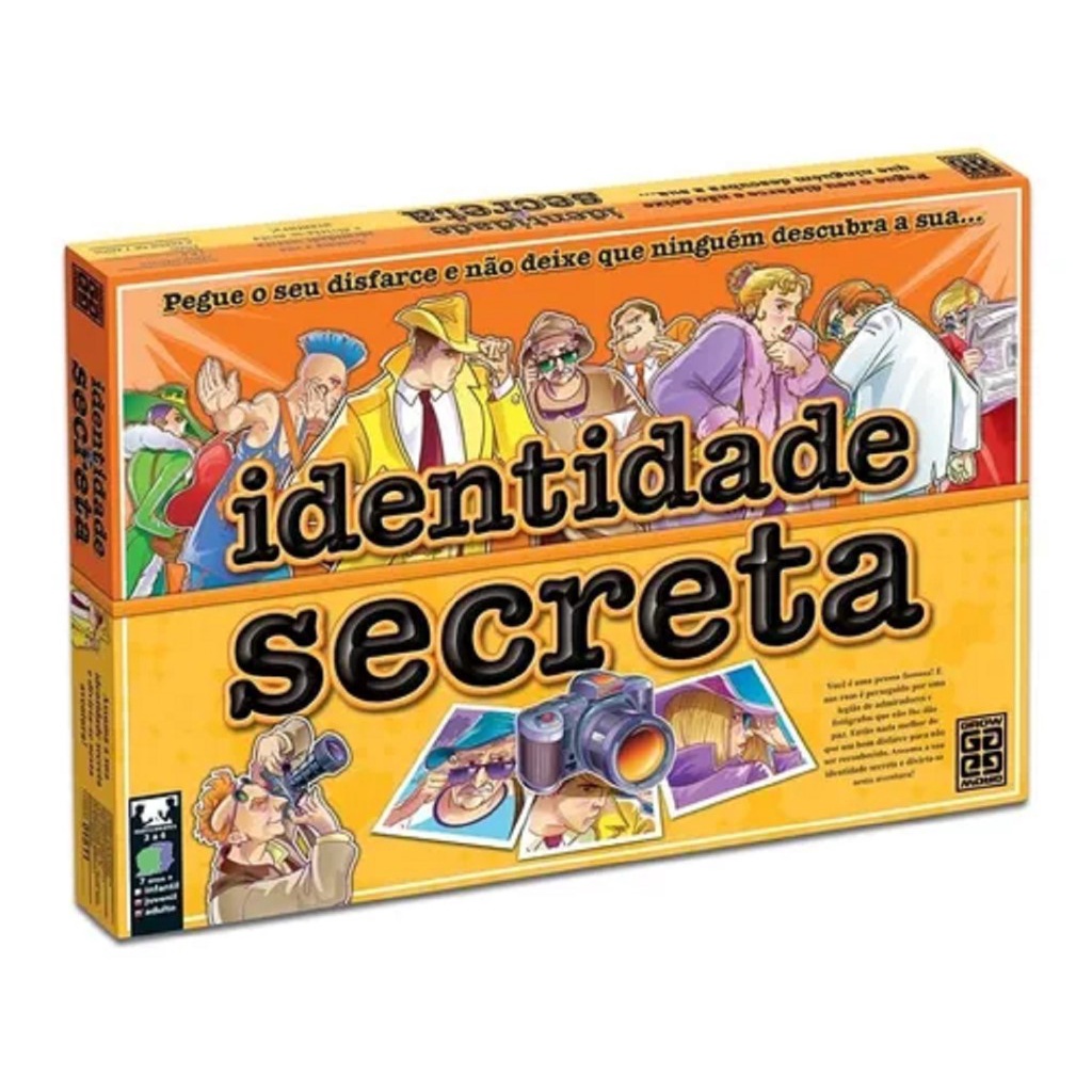 Jogo Identidade Secreta 01511 – Grow