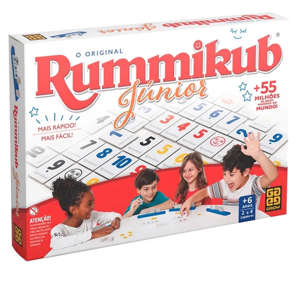 Jogo Rummikub Junior 03513 – Grow