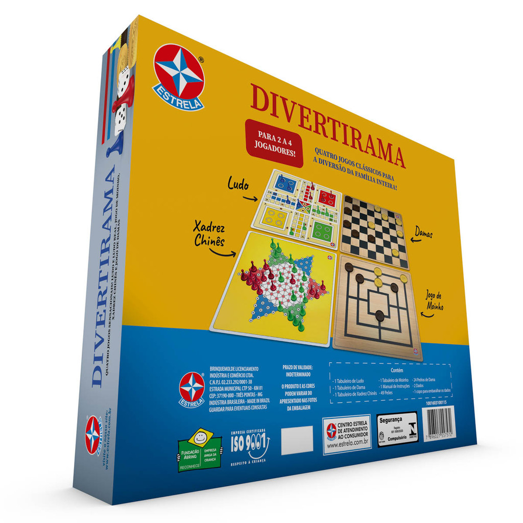 Jogos Divertirama – Brinquedos Estrela